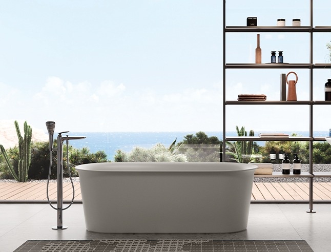 Freestanding Bathtub Mixer